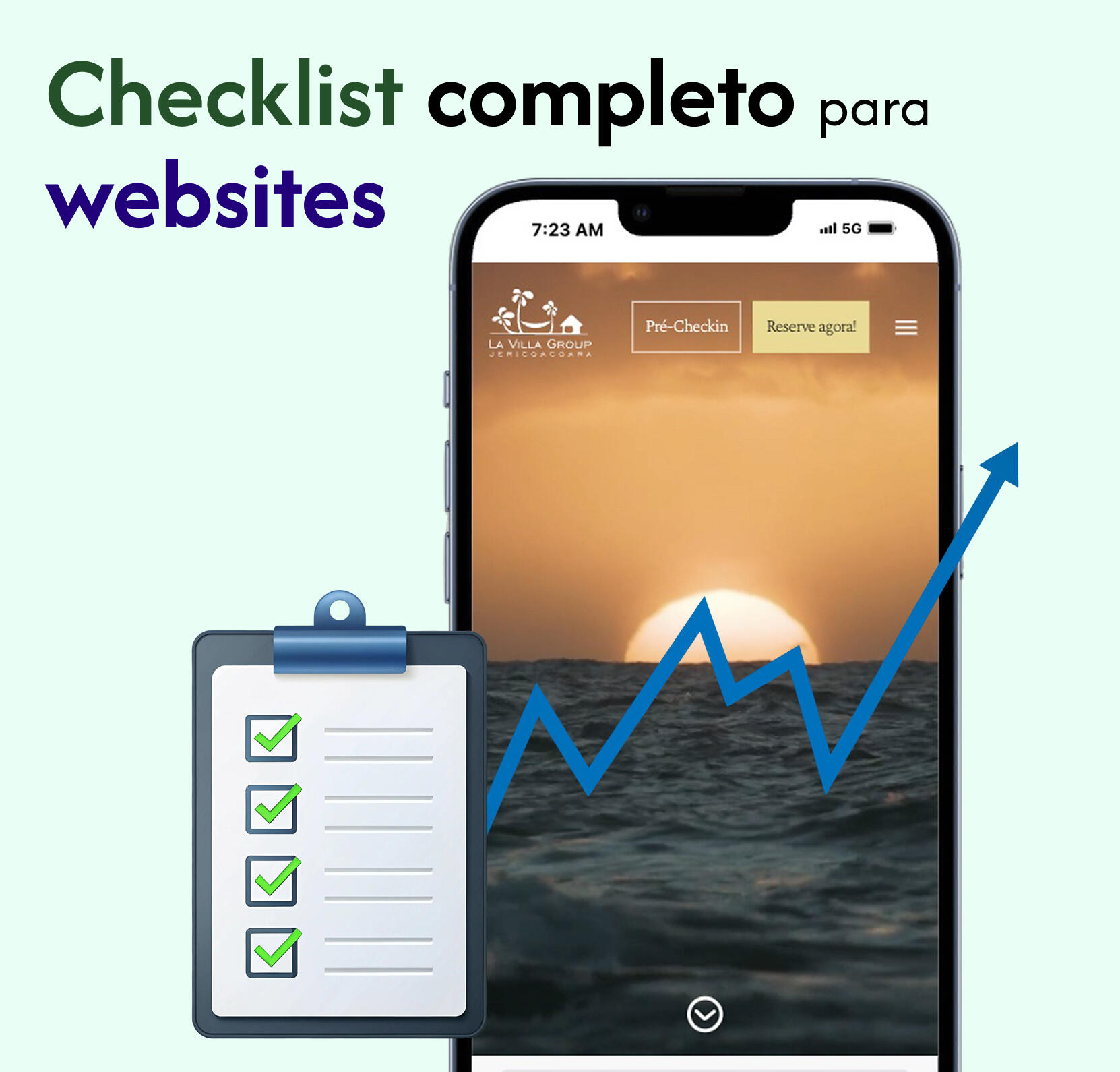 Checklist para lançar seu site em 2025 | 21 itens essenciais