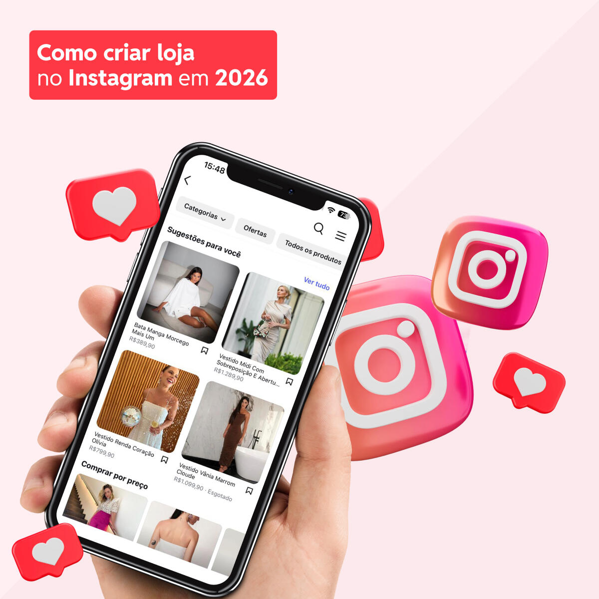 Veja como faz para criar uma Loja no Instagram em 2026