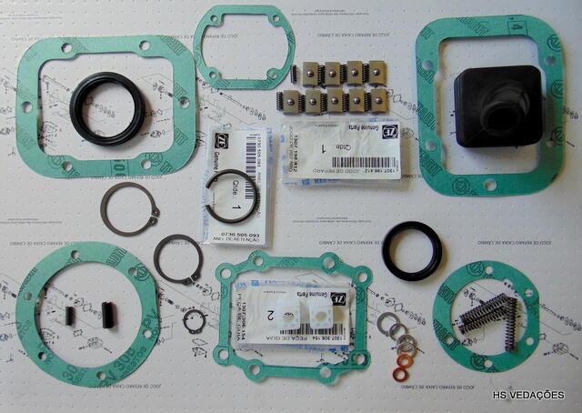 Imagem de ZF 1307298846 - JG JUNTAS COMPLETO TRANSMISSÃO - RCM 846