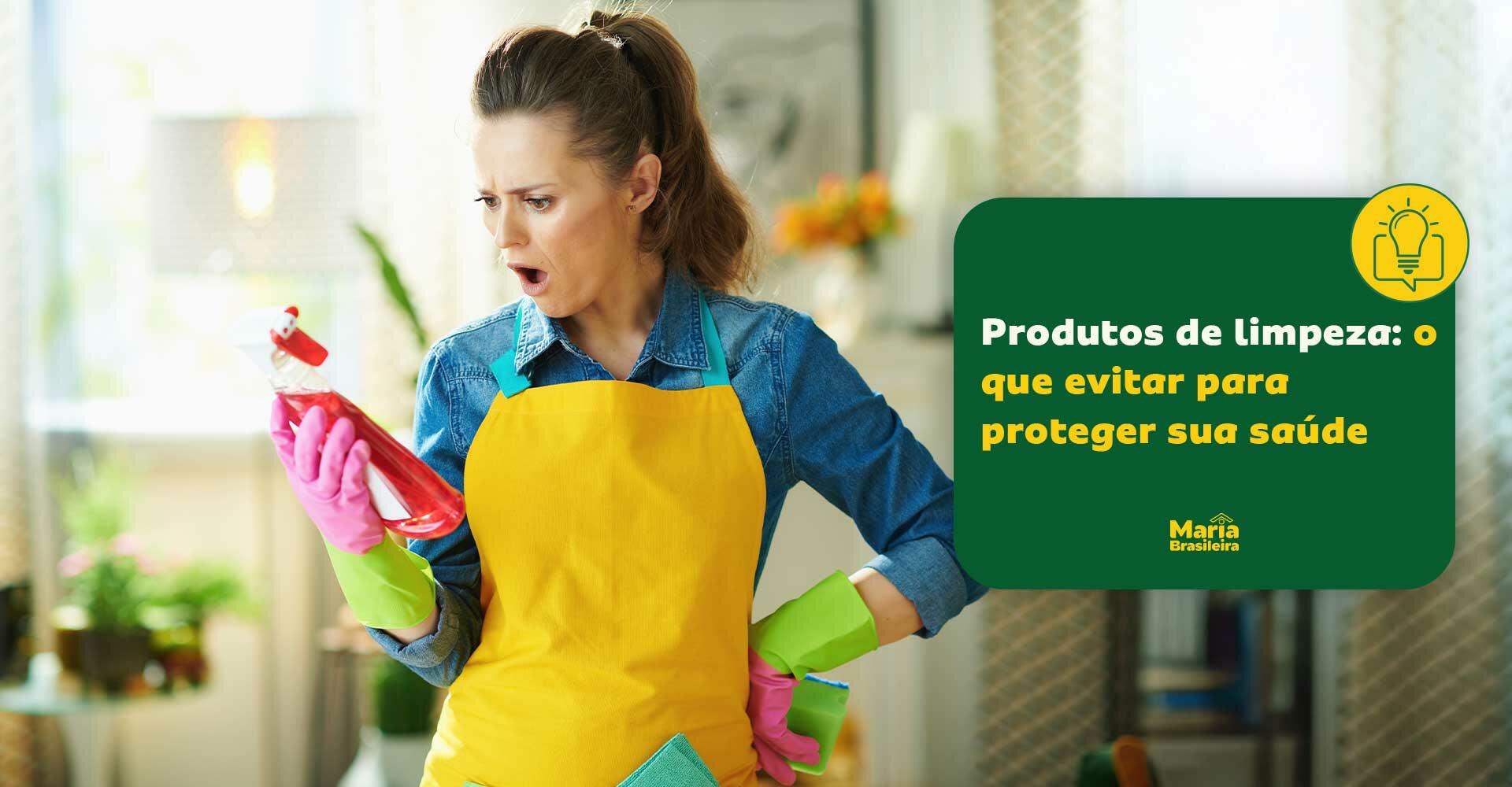 Produtos de limpeza: conheça dicas para um uso seguro